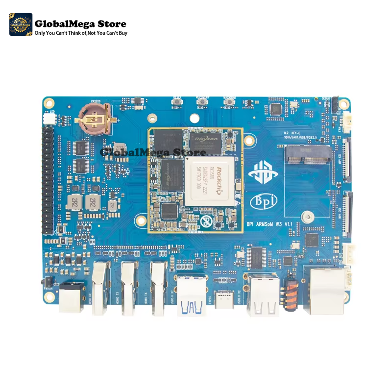 Banana Pi BPI-W3 Açık Kaynaklı - Rockchip Rk3588 Development Board incelemesi ve fiyatı