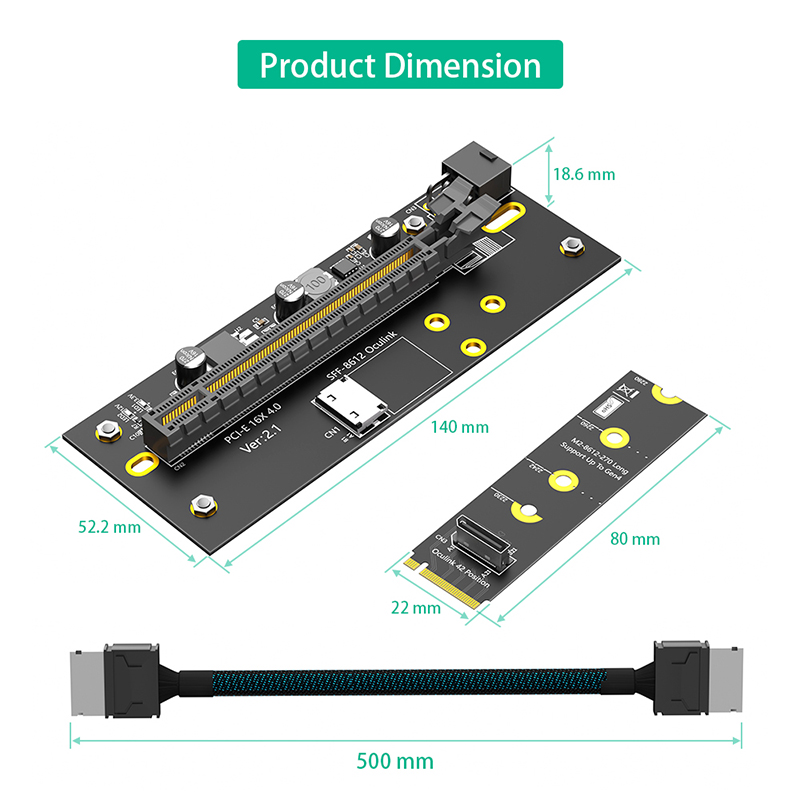 PCI Express 4.0 X16 - 2242/226 - Oculink Egpu Mini Pc incelemesi ve fiyatı