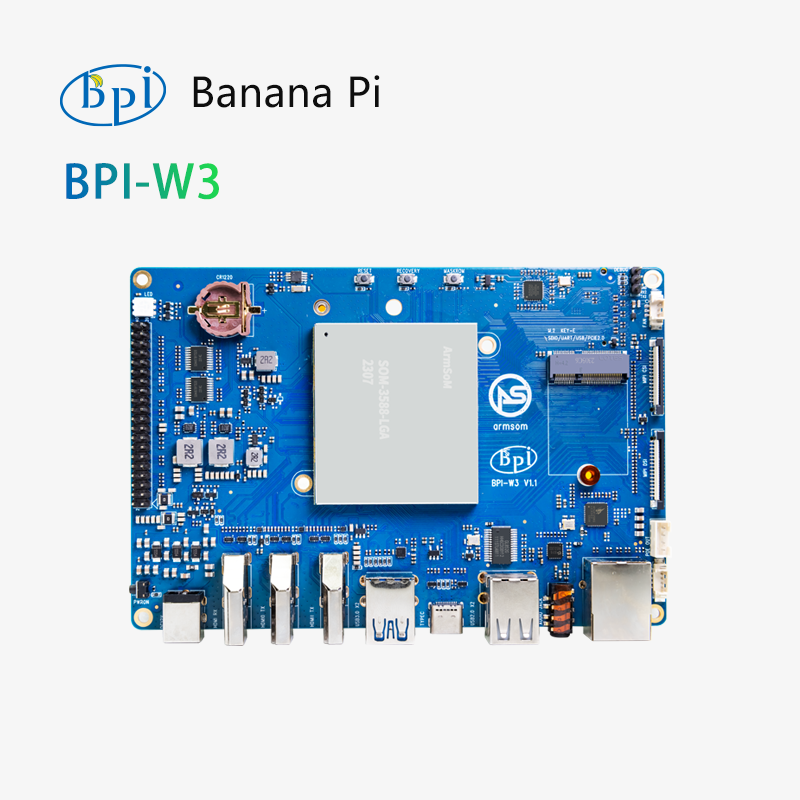BPI W3 Açık Kaynaklı Router Ge - Rockchip Rk3588 Development Board incelemesi ve fiyatı